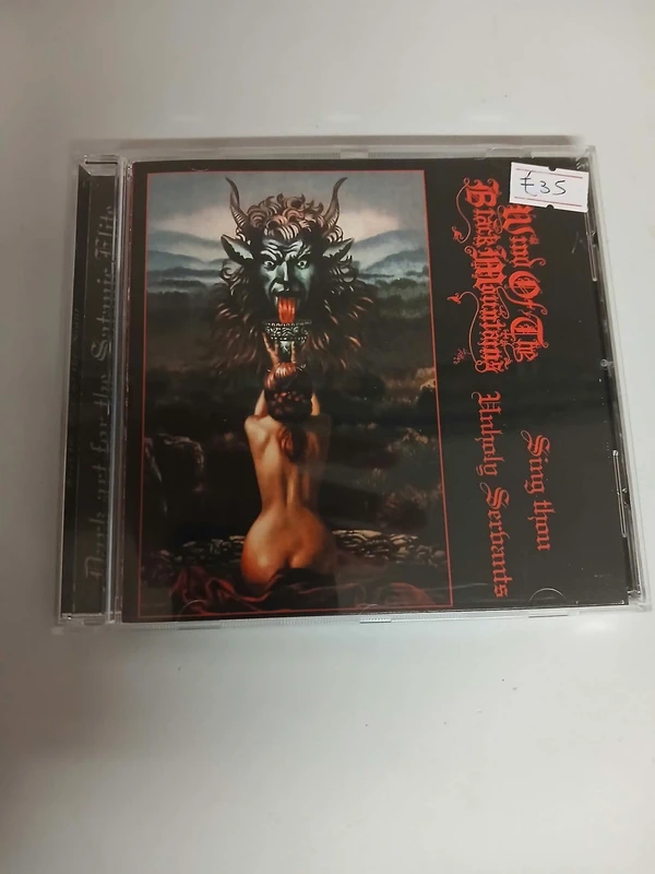 CD Wind of the black mountain Sing thou unholy servants