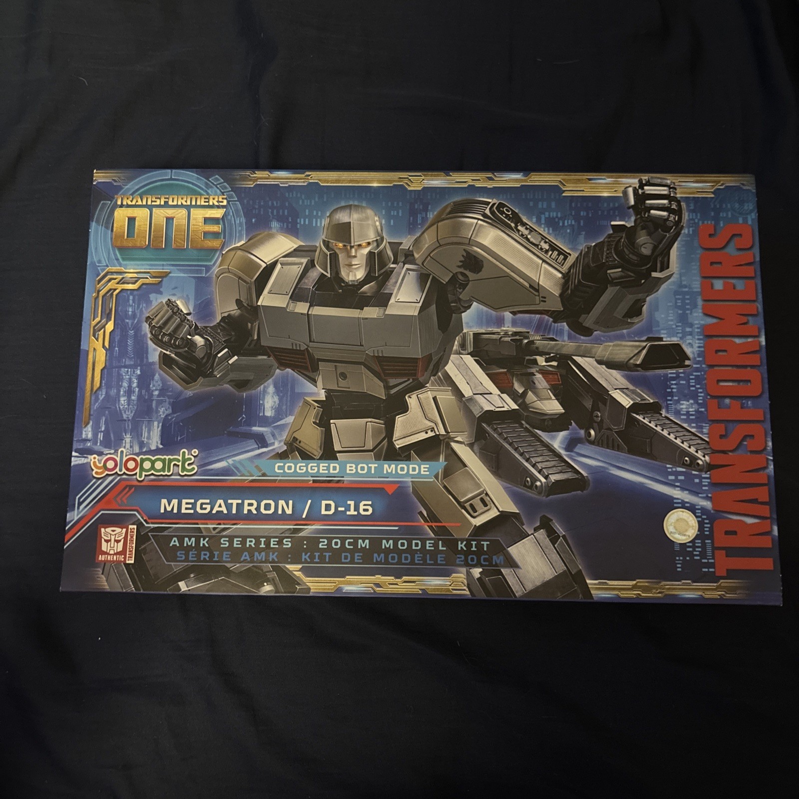 Yolopark TRANSFORMERS ONE Megatron D-16 AMK Series COGGED Mode 20cm