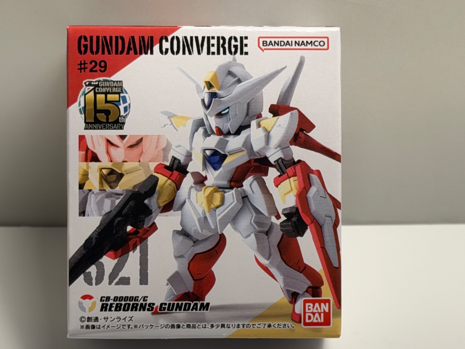 2026 Mobile Suit FW Gundam Converge CB-0000G/C Reborns 2" Minifigure Serie 29