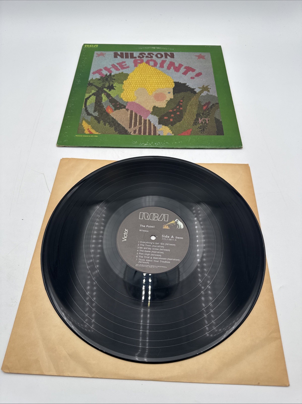 Nilsson - The Point! 12" Vinyl LP Stereo RCA Victor 1970 33RPM LSPX-1003