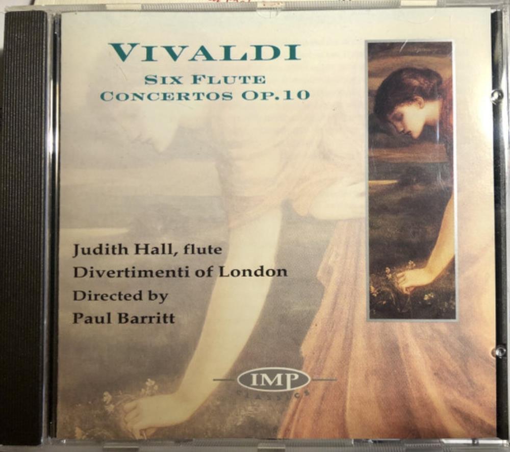 Six Flute Concertos Op.10 CD Antonio Vivaldi (1995) Amazing Value Free P&P