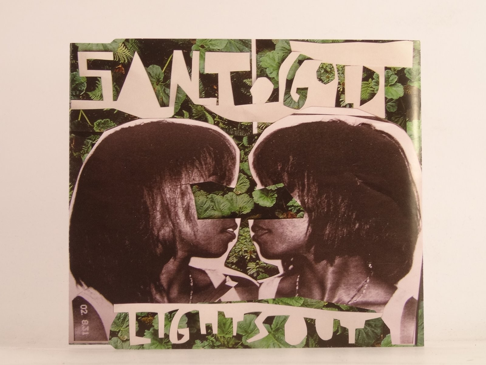 SANTOGOLD LIGHTS OUT (F99) 1 Track CD Single including Picture Sleeve ATLANTIC