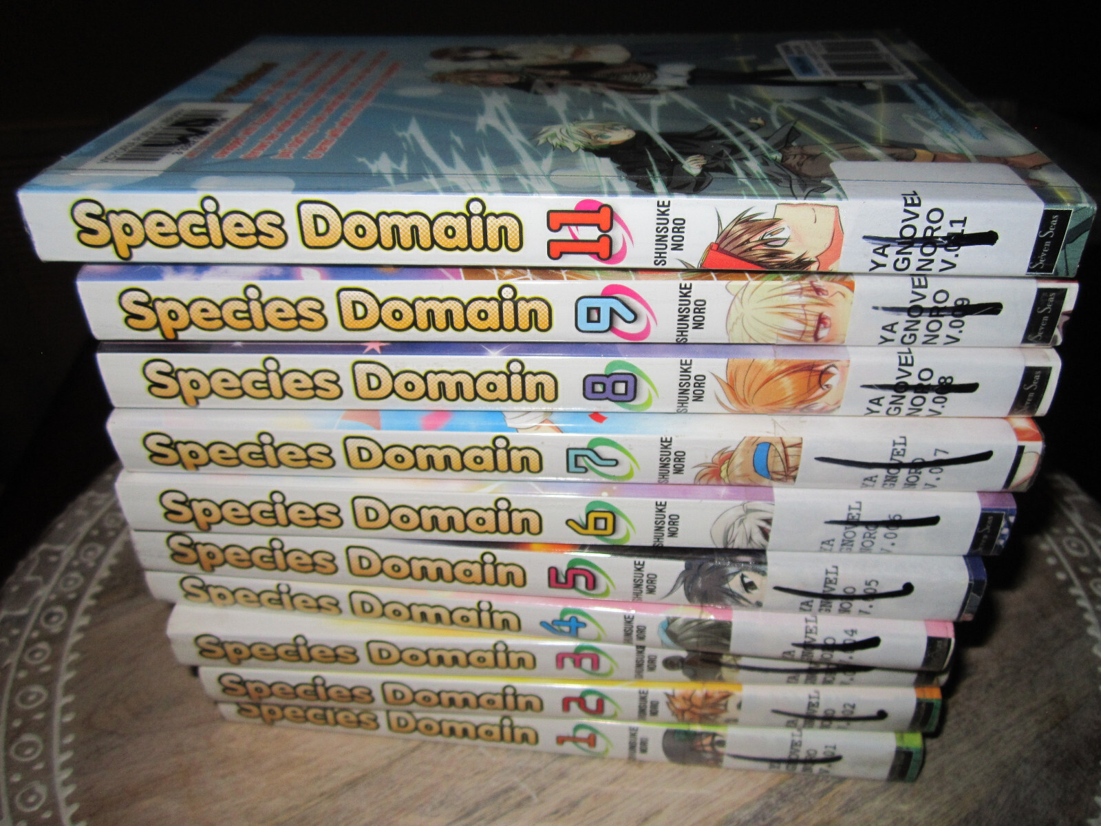 Specie Dominio Shunsuke Noro Vol.  1 2 3 4 5 6 7 8 9 11