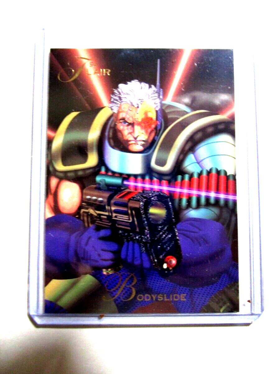 CABLE, 1994 Flair Marvel Universe Trading Card - Bodyslide #70 