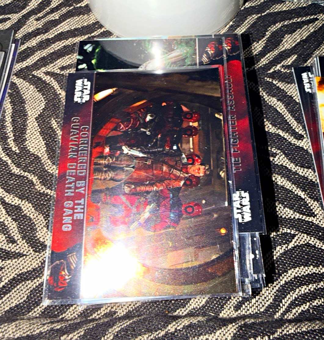 Carta Topps Star Wars Chrome Perspectives Corned Guavian Death Gang #2 2016