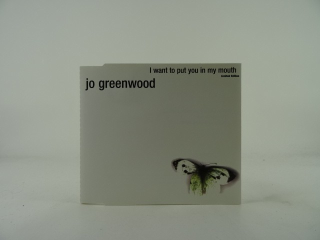 JO GREENWOOD I WANT TO PUT YOU IN MY MOUTH LIMITED EDITION (A84) 3 Track CD Sing