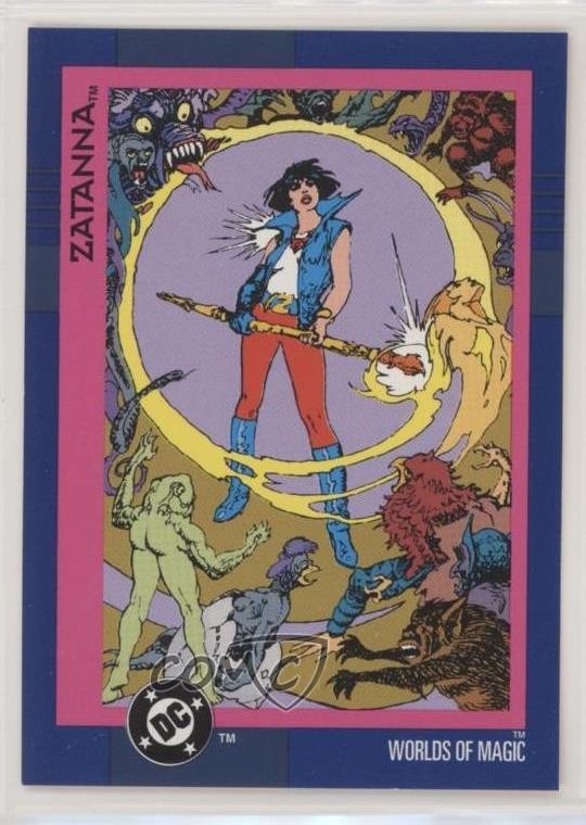 SkyBox DC Cosmic Teams Zatanna 1993 #116 0u7
