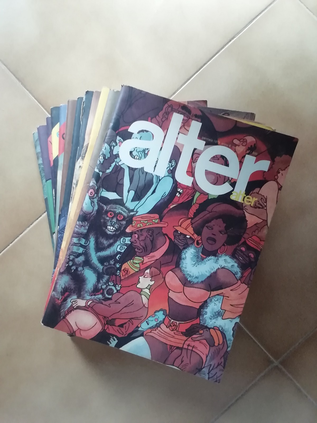 ALTER ALTER LOTTO RIVISTE A FUMETTI ANNATA 1979