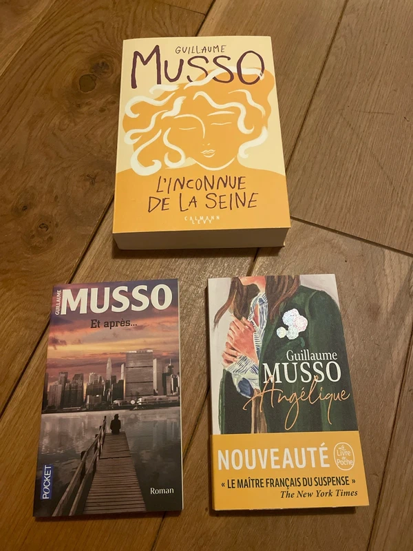 Lot livres Guillaume Musso