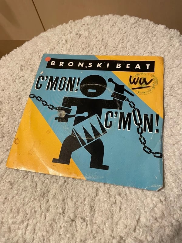 Vinyle Bronski Beat C’mon C’mon - Something spécial 45 tours
