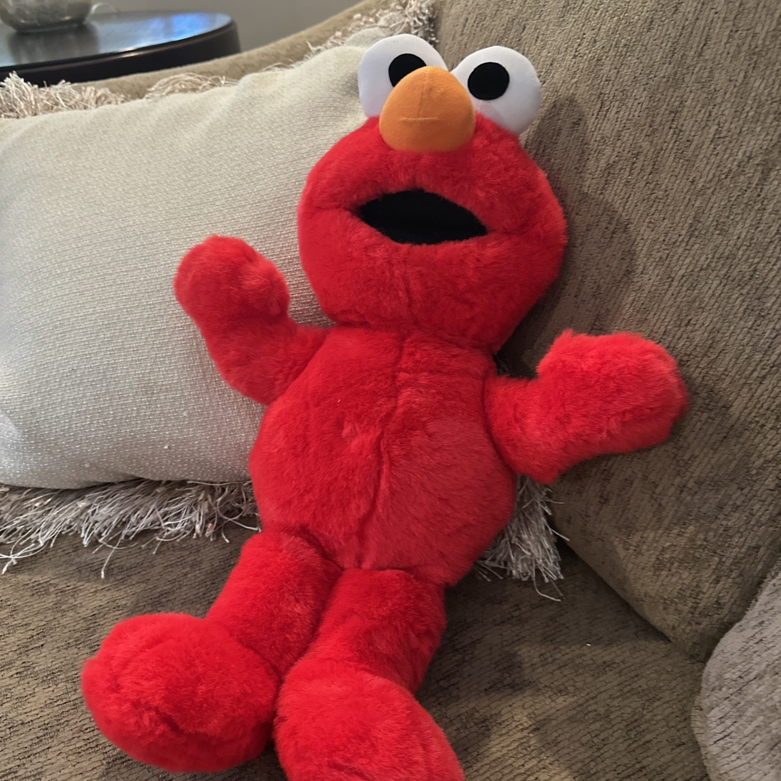Tickle Me Elmo Vintage Perfette Condizioni Tyco 1995 Testato E Funzionante 
