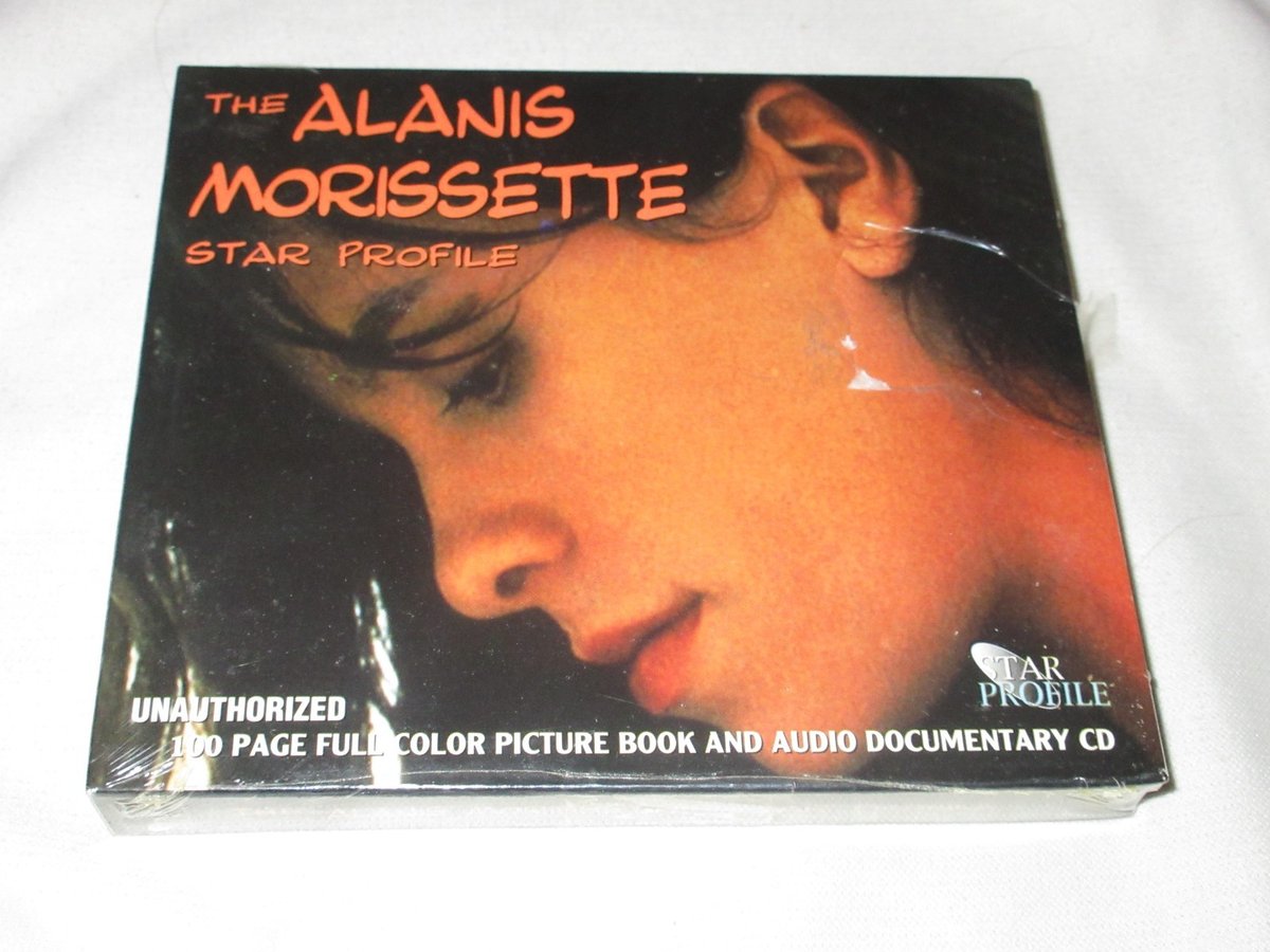 The ALANIS MORISSETTE Star Profile NEW CD+Collectors Book Sealed Interview