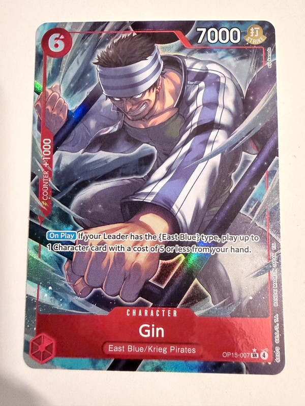 One Piece OP15-007 Gin
