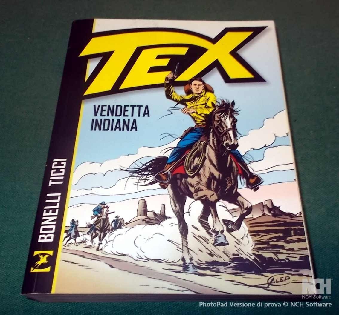 TEX "Vendetta Indiana" di Bonelli Ticci con 448 pagine edizione Bonelli del 2015