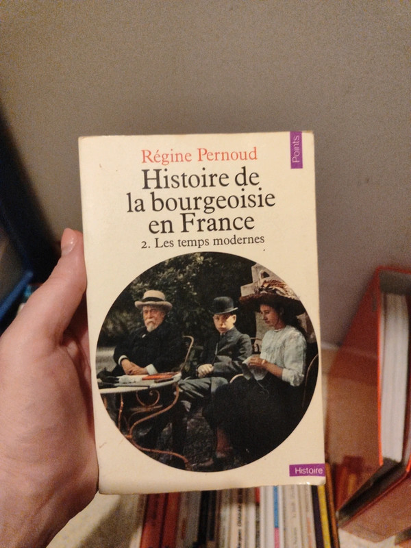 Histoire de la bourgeoisie en France : les temps moderness