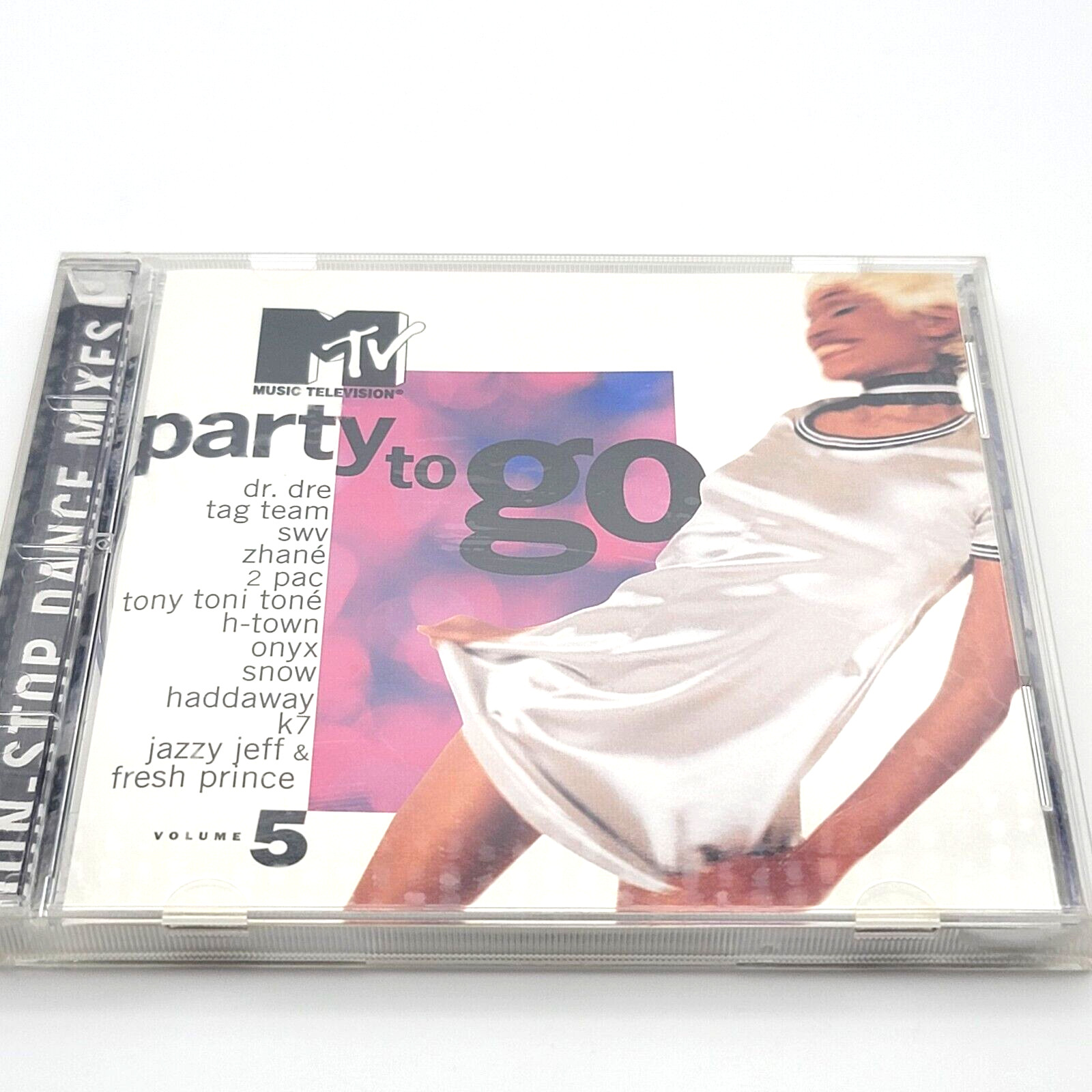 Various Artists MTV Party to Go 5 CD Dance Mix Compact Disc