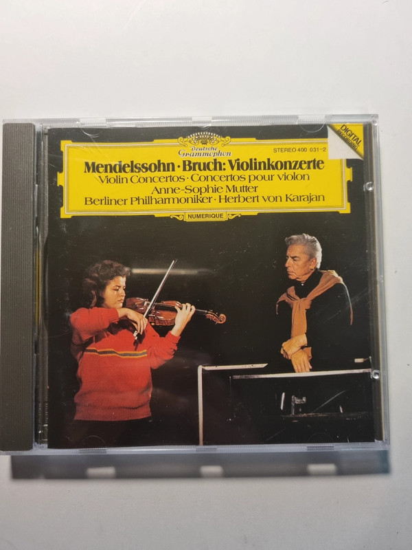 Mendelssohn* Bruch* - Anne-Sophie Mutter Berliner Philharmoniker Herbert von Karajan