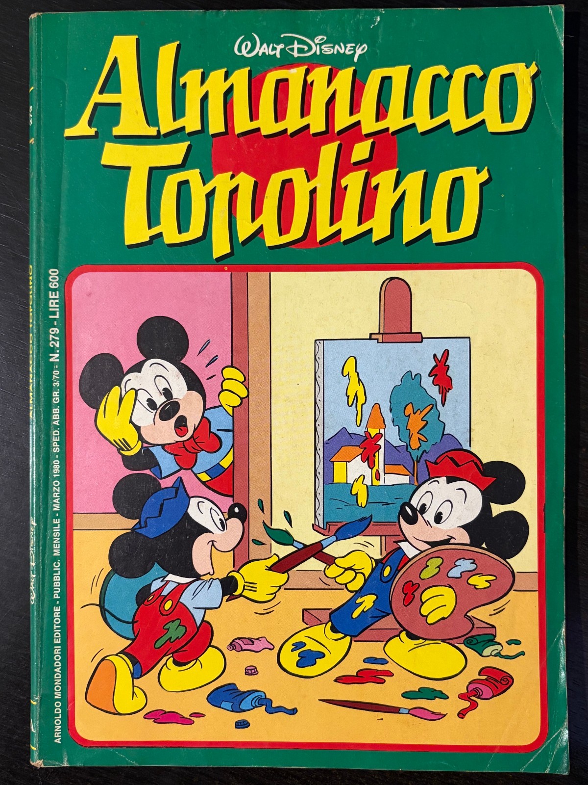 Almanacco Topolino N° 279  Marzo  1980