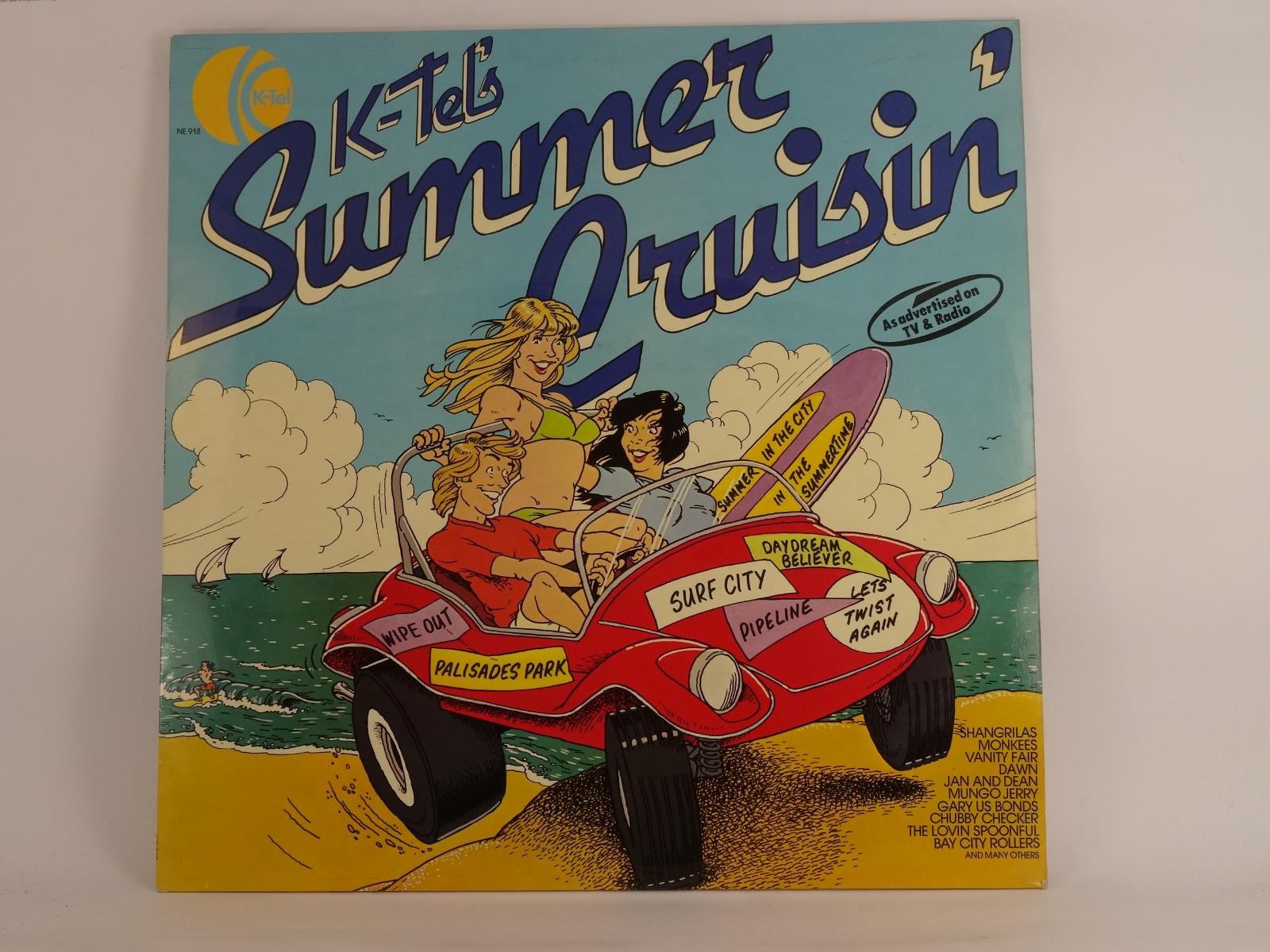 VARIOUS ARTISTS K-TEL'S SUMMER CRUSIN (UK) (B) LP K-TEL