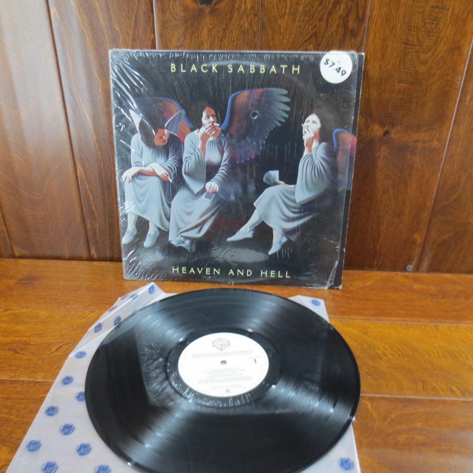 Black Sabbath Heaven and Hell Warner Brothers 1980 Vinyl LP BSK 3372