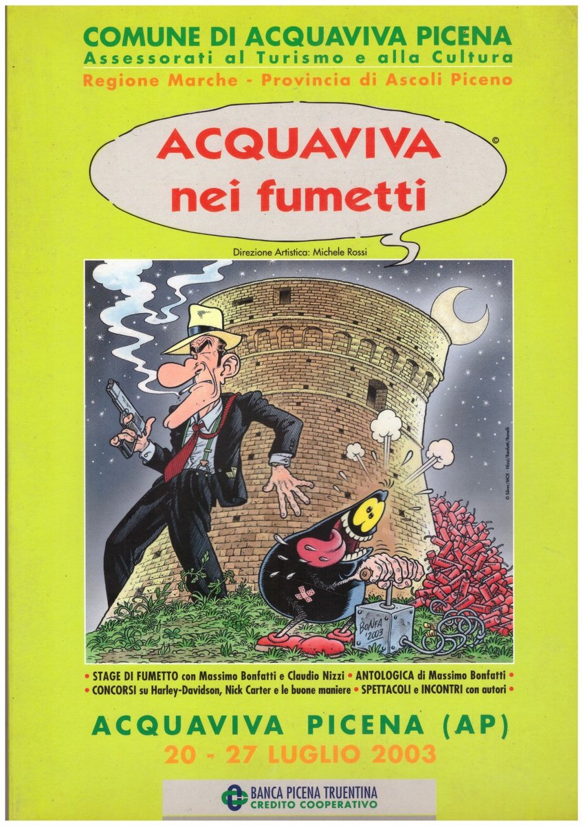 Catalogo ACQUAVIVA NEI FUMETTI 2003