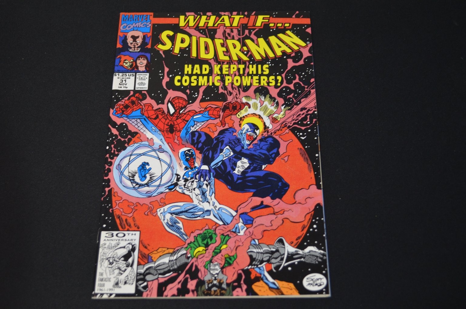 E se...? Spider-Man 31 Jim Valentino Marvel Comics 1991 Poteri Cosmici VF