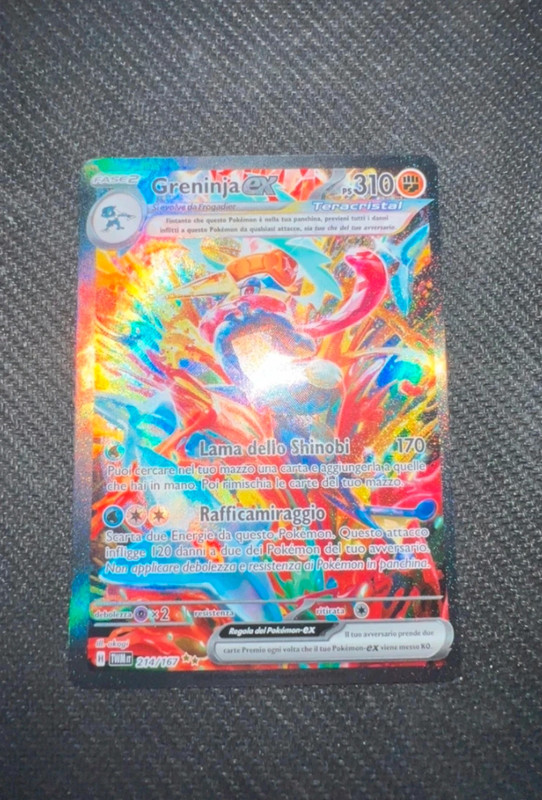 Greninja 214 Pokémon crepuscolo mascherato
