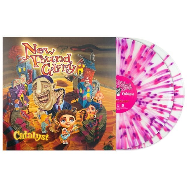 New Found Glory Catalyst vinyl record Splatter Like New color 2xLP out of print 
