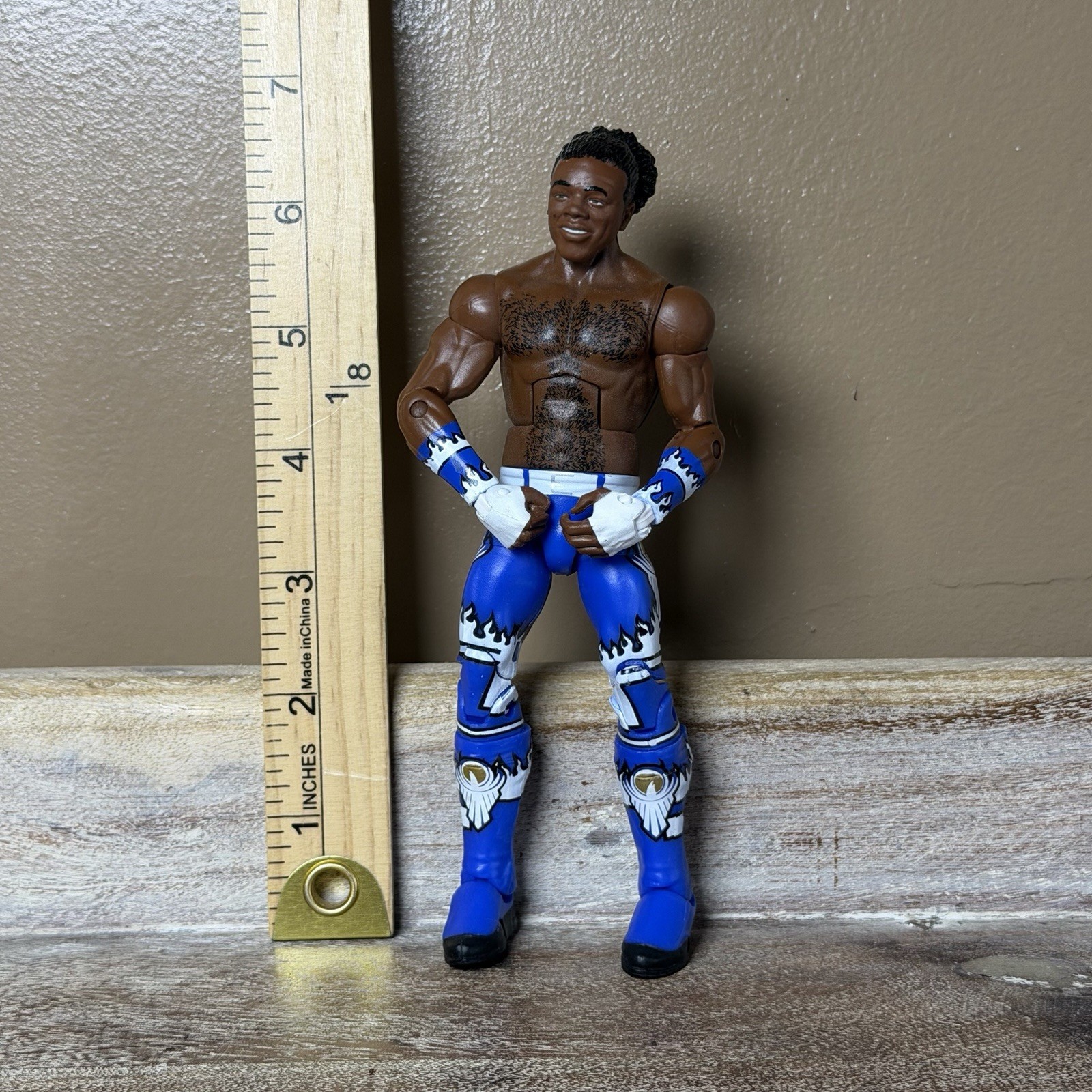 WWE Mattel Xavier Woods Elite Modellino 2012