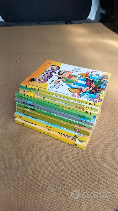 Lotto fumetti vintage Geppo 
