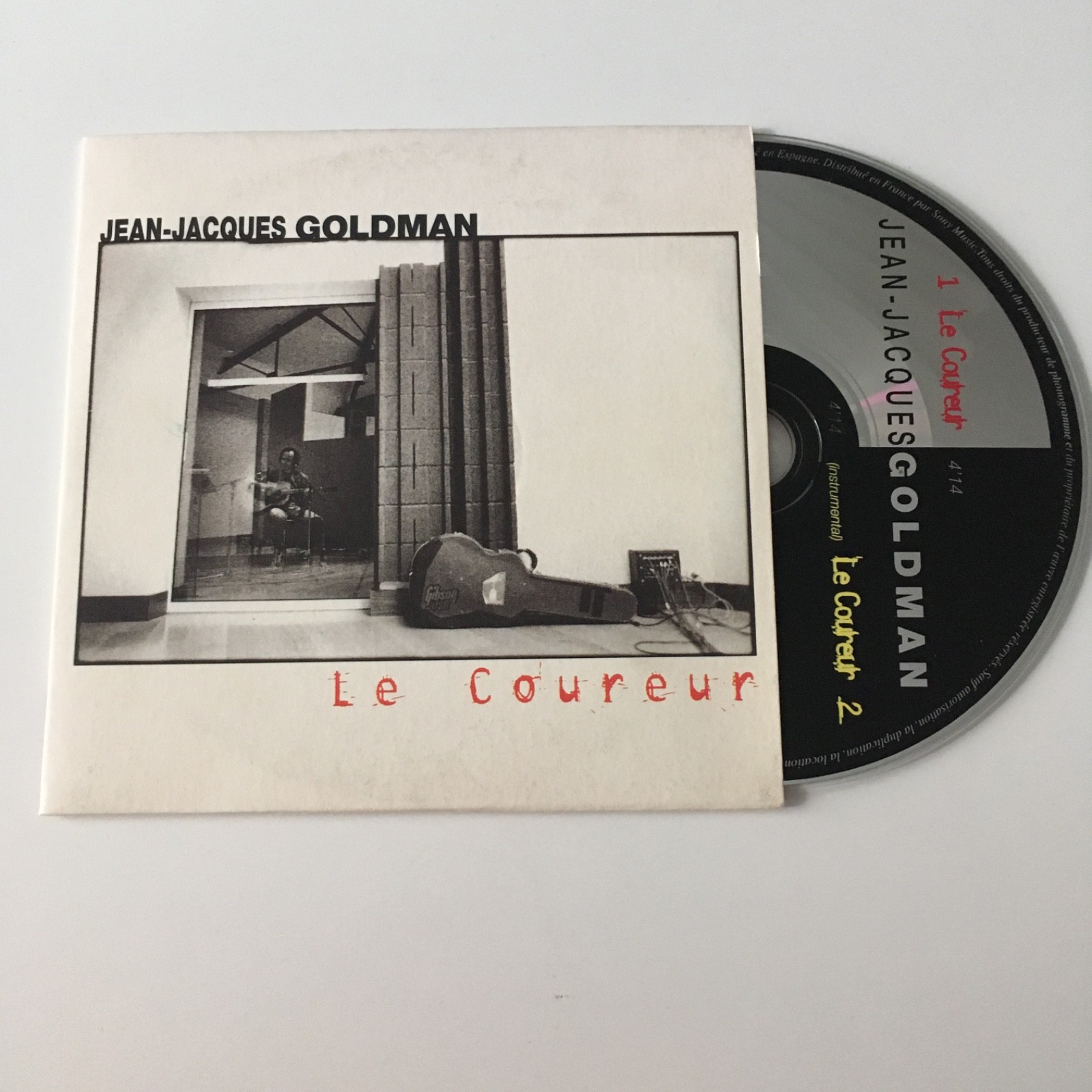 Jean-Jacques Goldman - LE COUREUR - CD single !!!!!!!!!!!! AS NEW