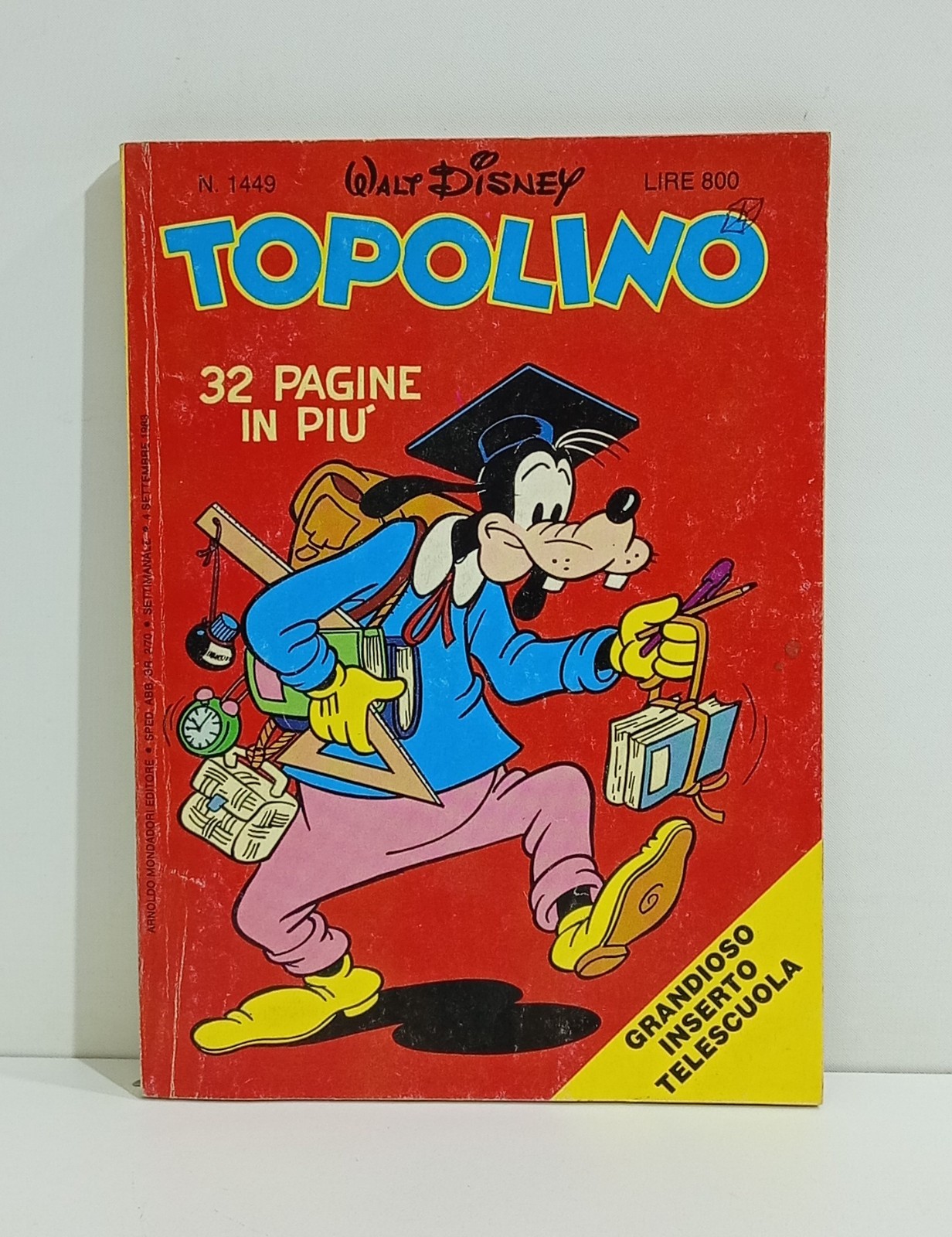 I147494 TOPOLINO libretto n. 1449 - Mondadori 1983