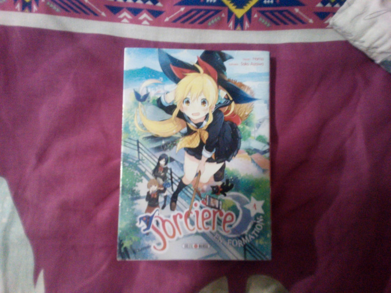 Manga sorcière en formation