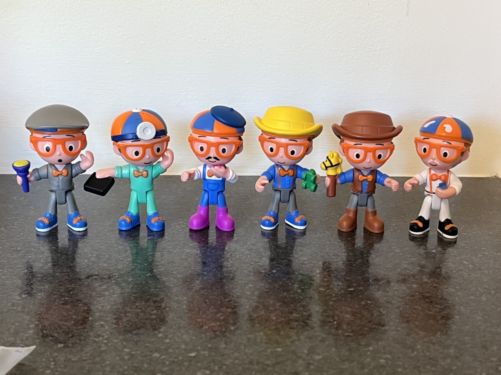 Blippi - Ball Pit Surprise Action Figures Toys x6 By Jazwares Selection 2