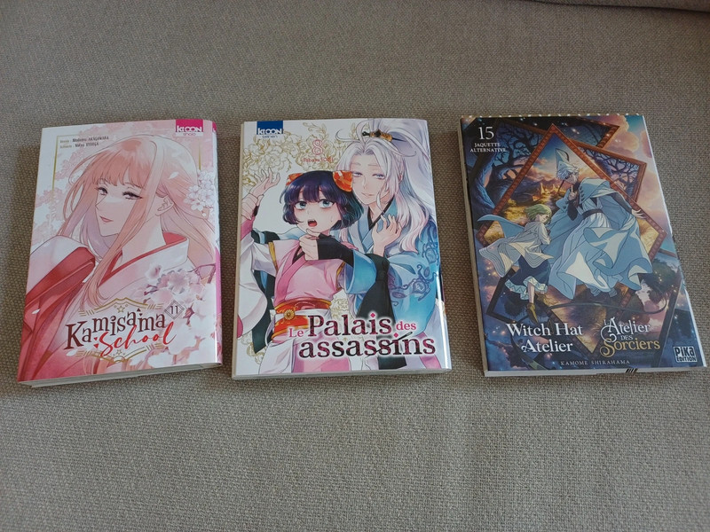 Lot 3 mangas