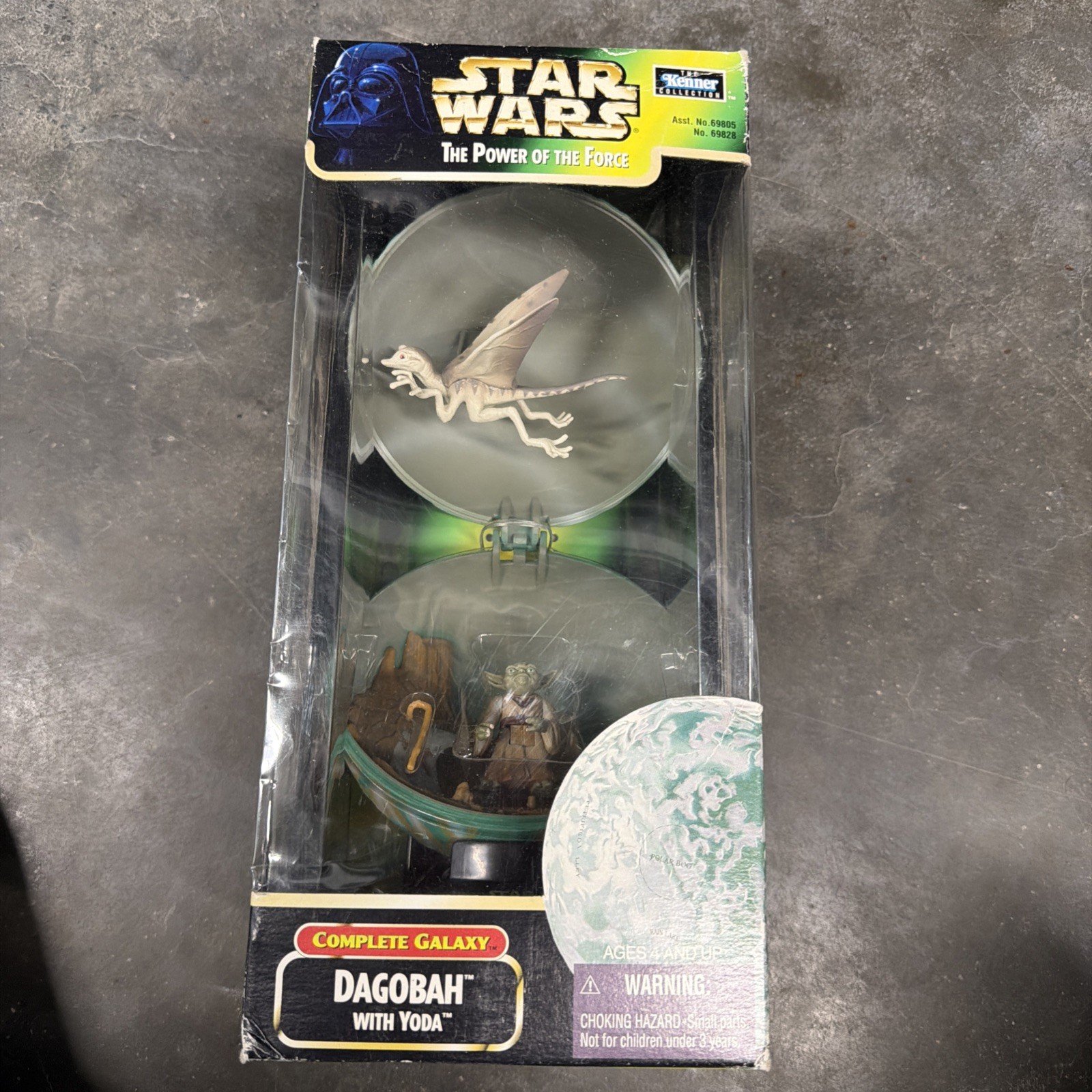 Kenner Star Wars Dagobah With Yoda - Power of the Force 1998 New