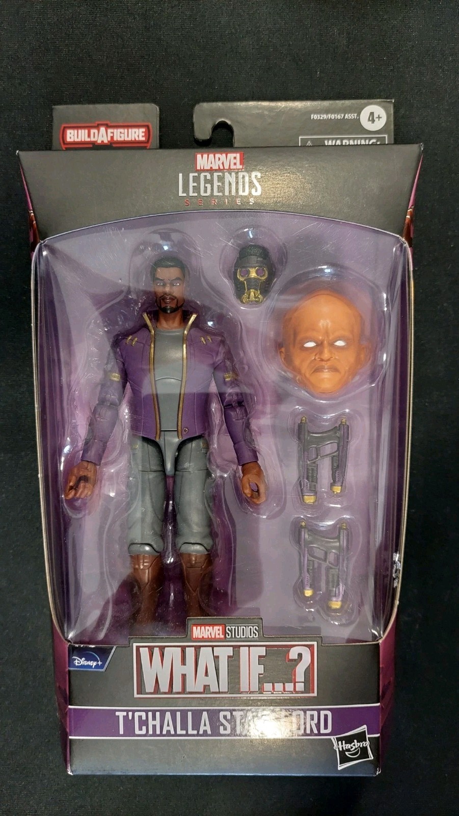 MARVEL LEGENDS E SE...? T'CHALLA STAR-LORD 2021 MARVEL STUDIOS