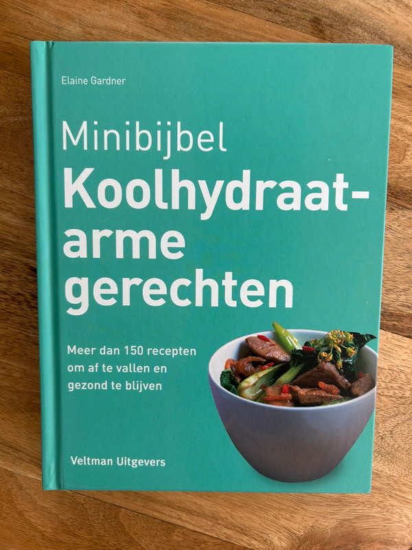 Boek koolhydraat arme gerechten