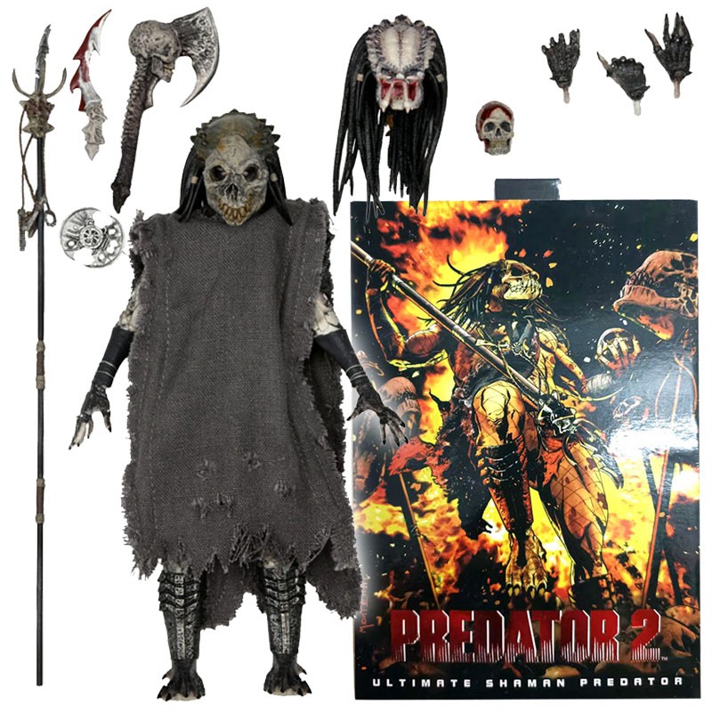 Modellino NECA Shaman Predator Ultimate 7" scala 1:12 collezione ufficiale