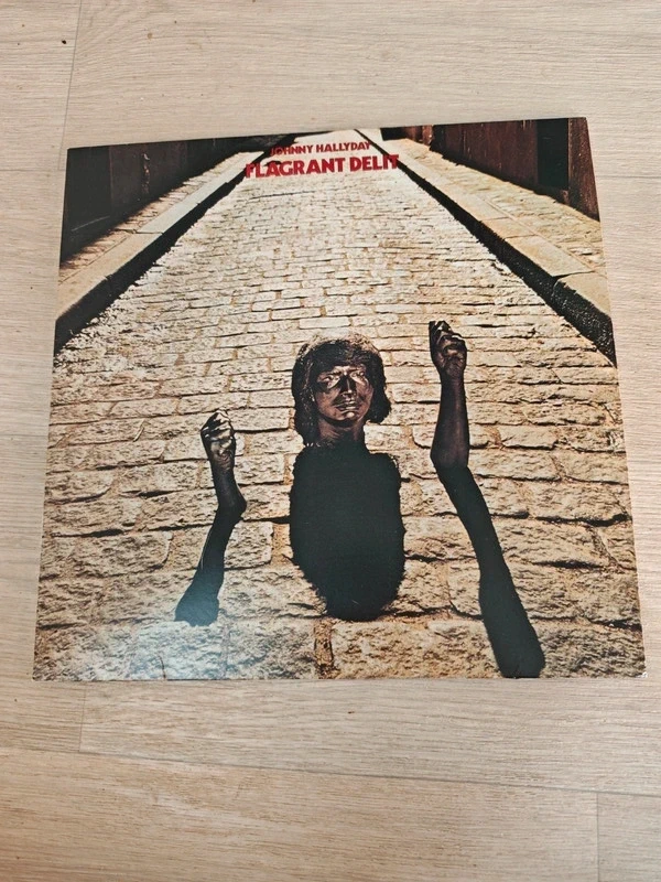 Vinyle LP Johnny Hallyday - Flagrant Délit (Réédition Back to Black)