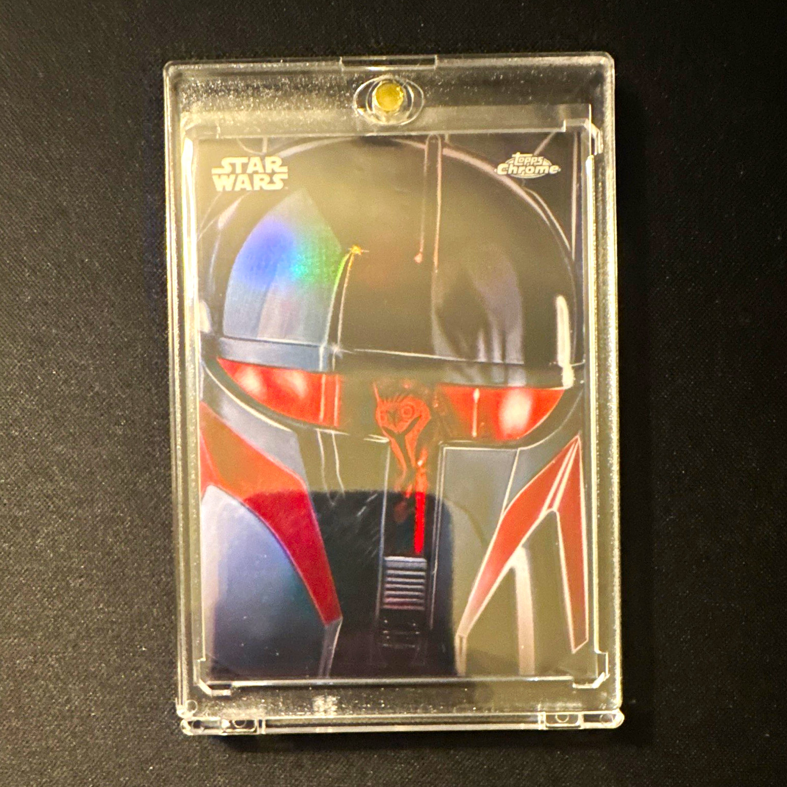 Inserto riflettente cromato Topps 2026 Star Wars Topps per Mandalore R-20