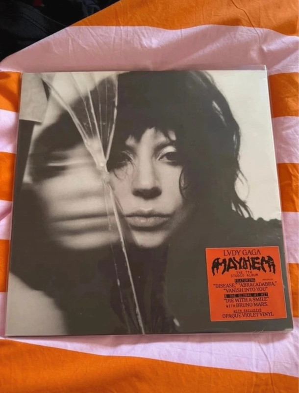 ���� Vinyle Lady Gaga - Mayhem Spotify Fans First violet