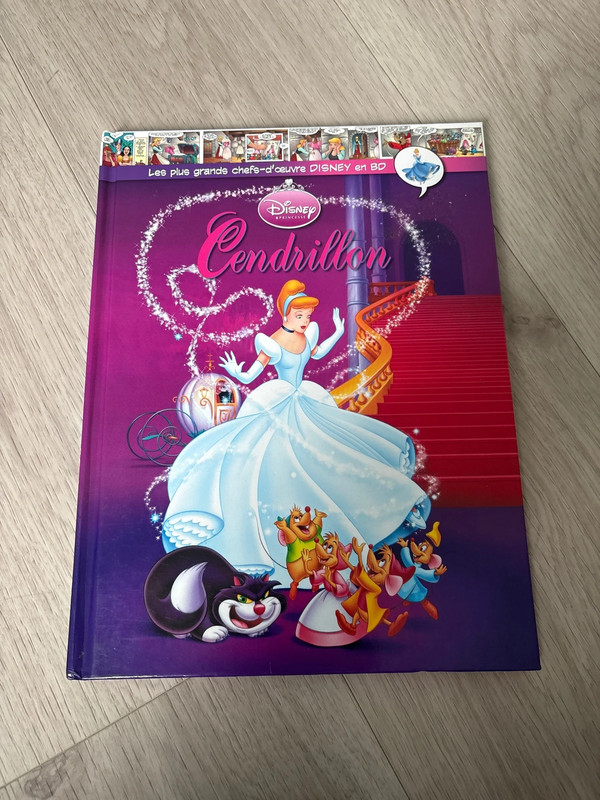 Bande dessinée cendrillon