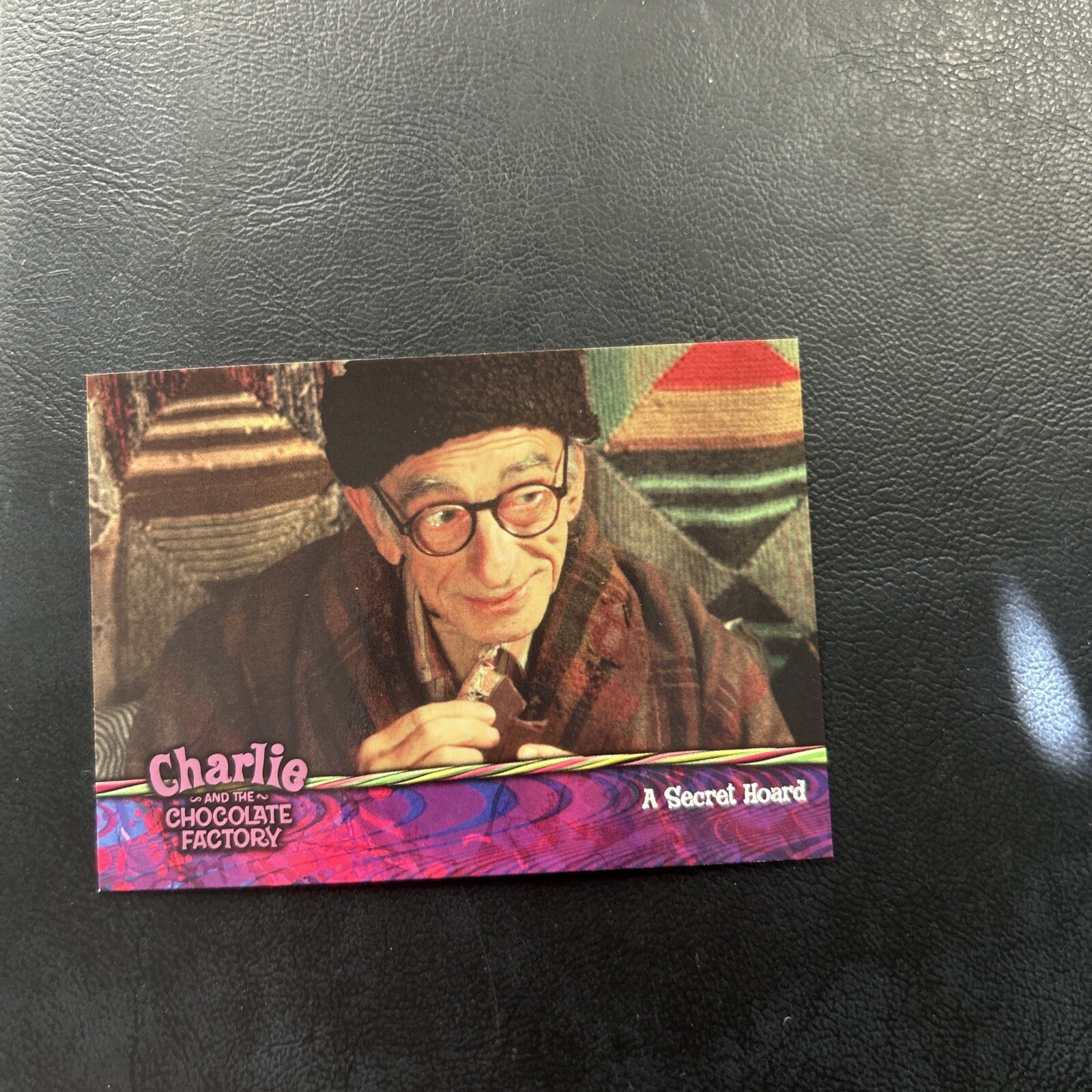 Jb12 Charlie And The Chocolate Factory 2005 Artbox #41 Grandpa Joe David Kelly