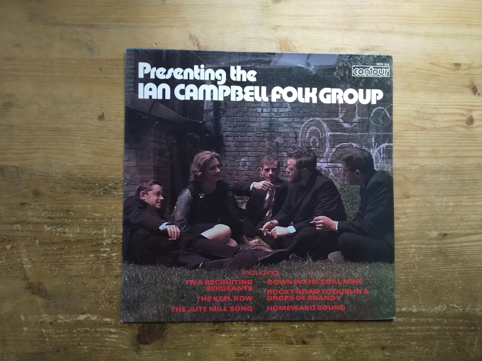 Presenting The Ian Campbell Folk Group EX Vinyl LP Record Album 2870314 (S1)