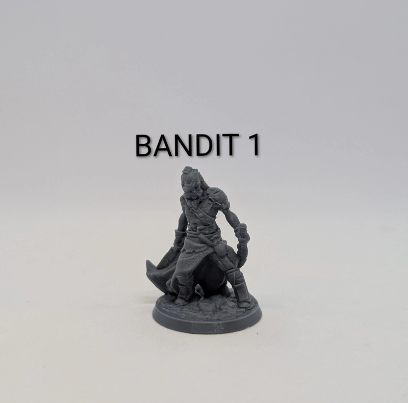 Miniatura Dungeons and dragons DnD bandit 1