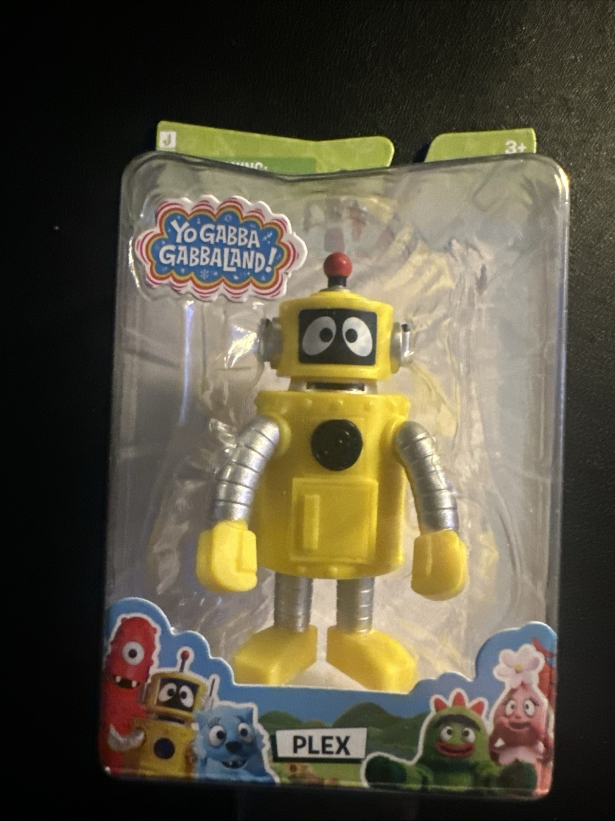 YO GABBA GABBA PLEX Plastica GIOCATTOLO ACTION FIGURE NUOVO Gabbaland