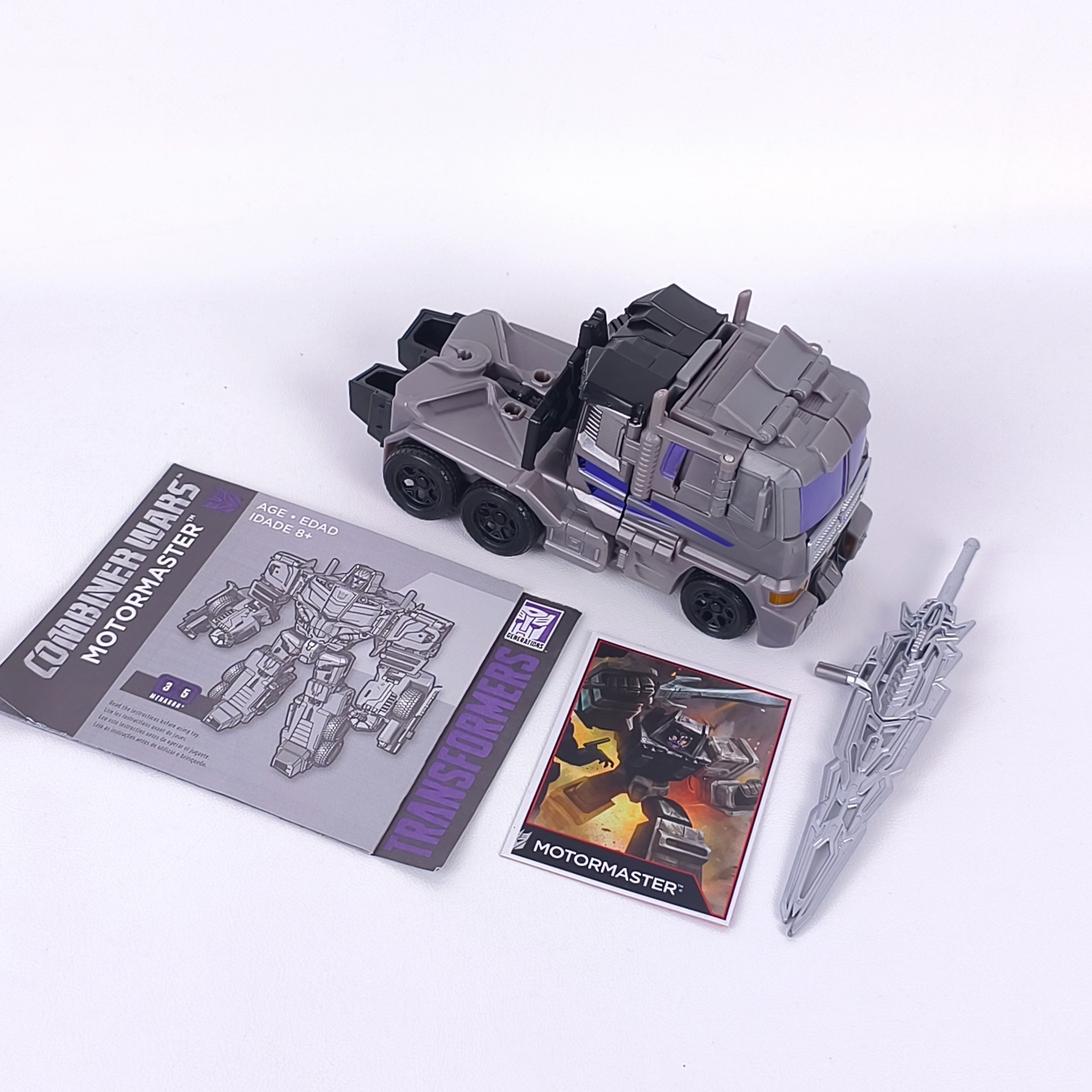 Transformers Motormaster Completo Combiner Wars Classe Voyager + Istruzioni