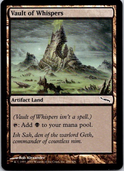 Lot of 11 Mtg Magic The Gathering Vault of Whispers Mirrodin See Scans 