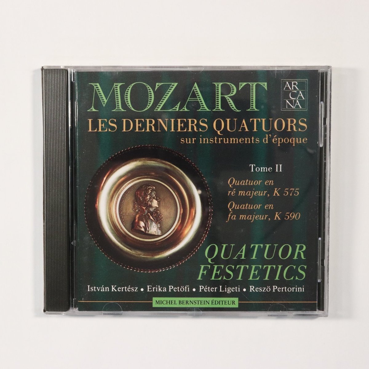Mozart – Les Derniers Quatuors Vol. 2 CD 1992 Classical Arcana Istvan Kertesz